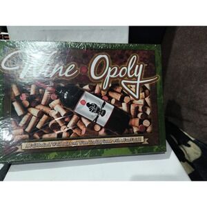 WINEOPOLY Board Game A Wine Trading Game Wine-Opoly NEW SEALED Made In The USA!
